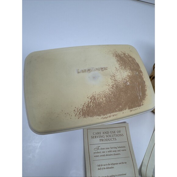 John Deere Tractor Longaberger Basket Liner Serving Solutions Protector Tea 2006 - Picture 12 of 16